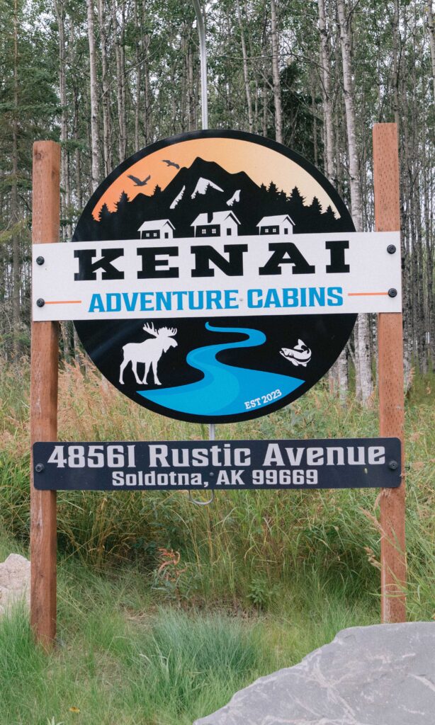 Kenai Adventure Cabins is located at 48561 Rustin Ave. in Soldotna, Alaska.