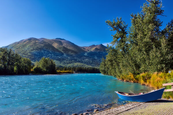 The Upper Kenai River is a great section for a wildlife float.